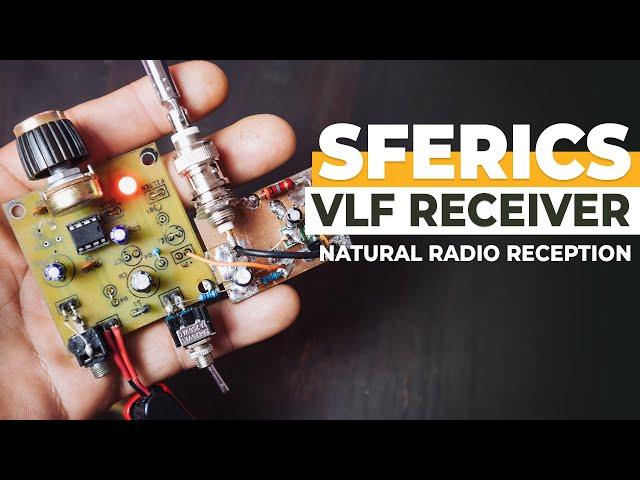 K8TND VLF Sferics Receiver Experiments ( Sferics Detector ) - VLF Natural Radio