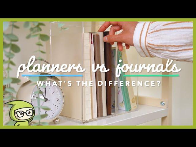 Should you get a planner or journal? 