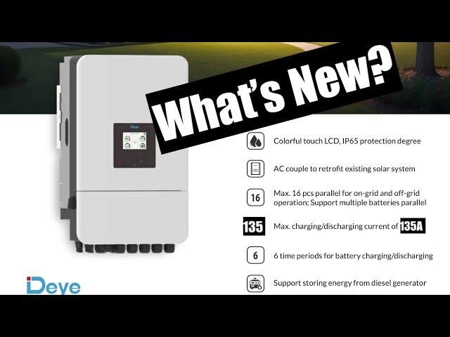 DEYE 6kw Hybrid on & off-grid Inverter | What’s new?