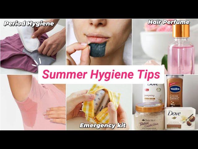 10 Summer Hygiene Tips You Must Follow | Diy Hair Perfume, Sweaty Armpits, Body Odour