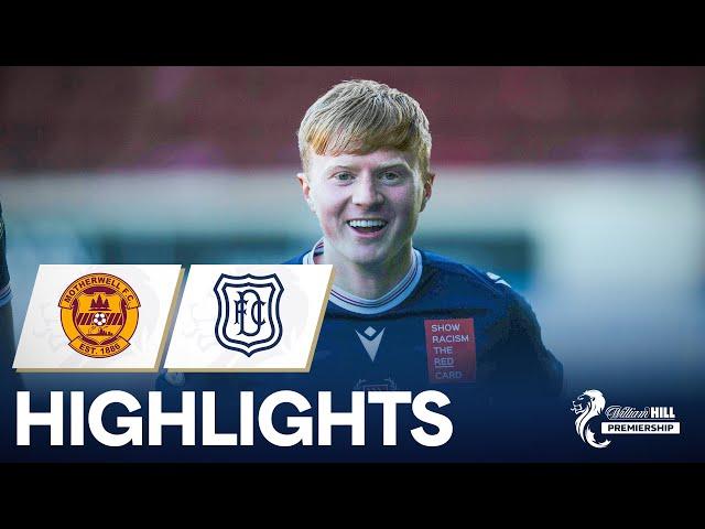 Motherwell 0-1 Dundee | Cameron's Strike Ends Motherwell's Winning Streak | William Hill Premiership