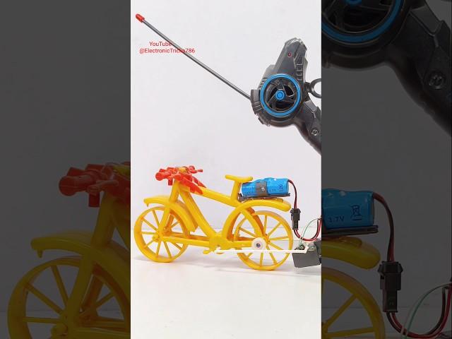 RC Cycle Powered by DC Motor /remote control cycle / remote wali RC cycle / RC Cycle with DC motor.