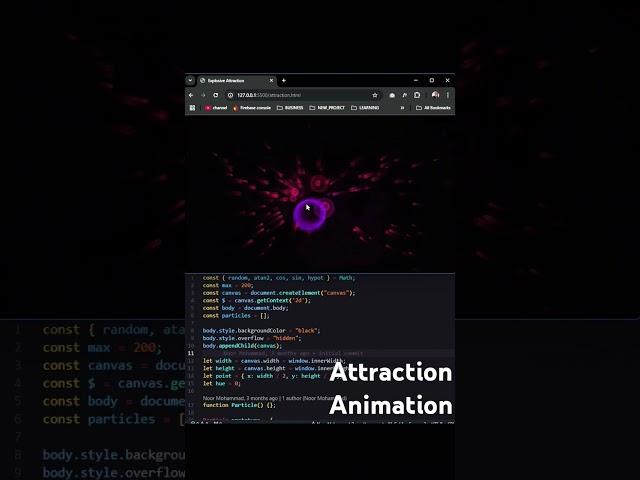 Attraction CSS Animation #cssanimation #css #cssdesign