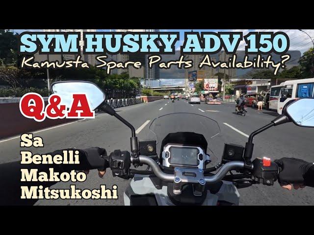 SYM Husky ADV 150: Spare Parts Availability & Warranty? Q&A sa Casa