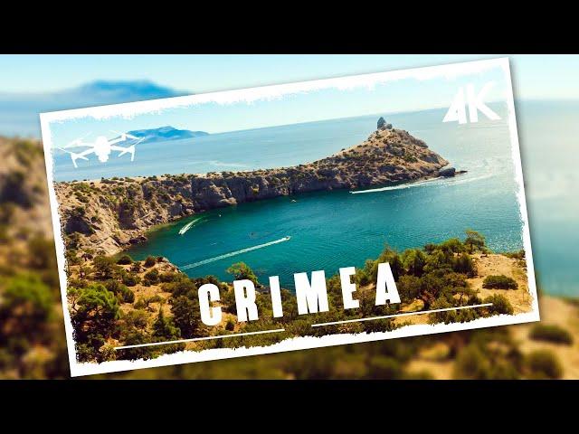 Crimea by drone  Beautiful Ukraine landscapes in 4K