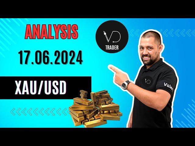 VD Trader XAU/USD Live trading 17.06.2024