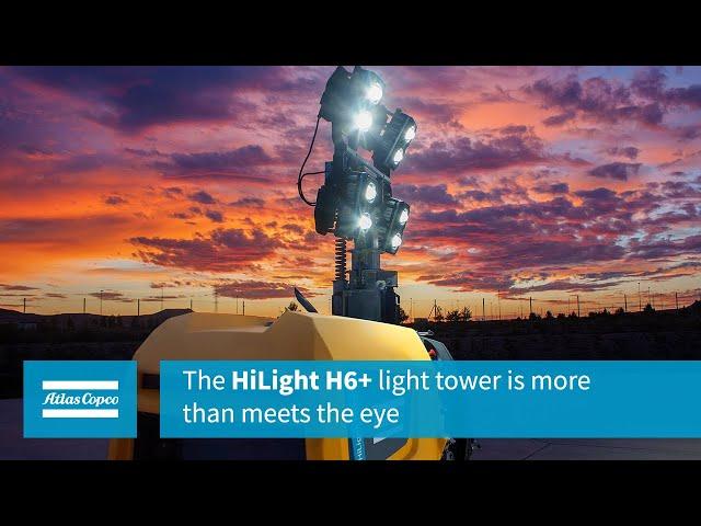 The HiLight H6+ light tower is more than meets the eye