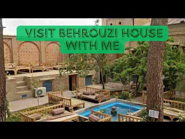 Iran Qazvin City: Behrouzi Qazvin traditional hotel