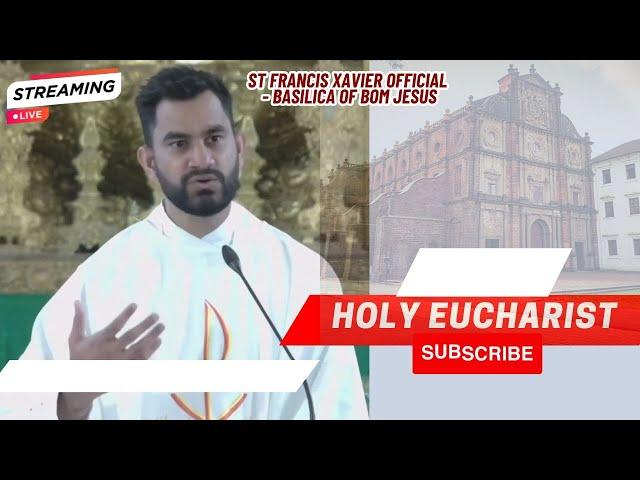 7 AM - Konkani Mass | Brestar - Paskanchem Chovtem Satollem | Basilica of Bom Jesus | 15 May 2025
