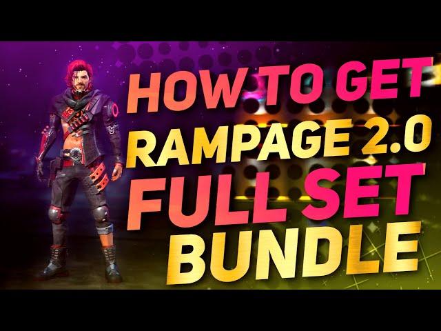  GIVEAWAY  How to Get Rampage 2.0 Legendary Dresses ? Get Full Set Bundle Rampage 2.0  100% Real