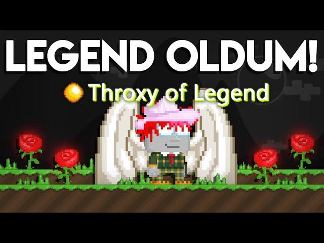 LEGENDARY OLDUM! (THROXY OF LEGEND!?) - GROWTOPİA