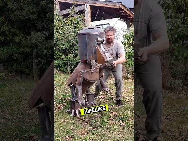 From Scrap to Life: The Genius Who Builds Robotic Creatures from Junk