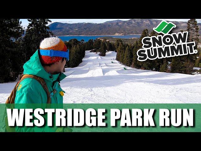 Snowboarding at Snow Summit(Big Bear), CA | WESTRIDGE PARK RUN