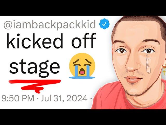 The Fall of the Backpack Kid