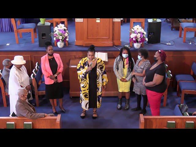 New Gethsemane Baptist Church, Easter, 2022, Pastor Samuel B. Jordan, Jr., Preaching from Mark 16.