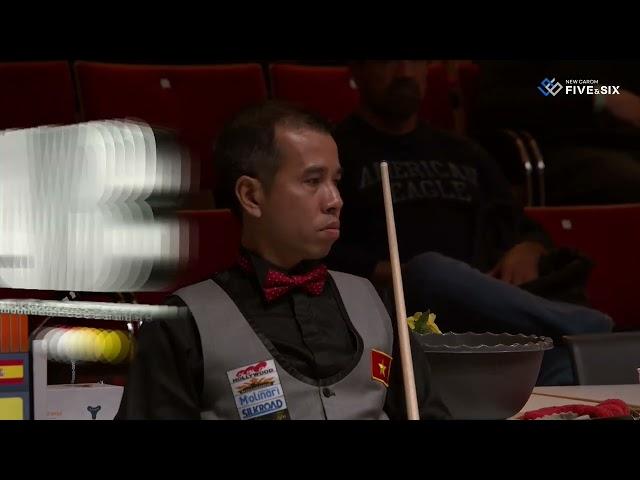 Quarter Final - Quyet Chien TRAN vs Daniel SANCHEZ (35th World Championship Nat. Teams 3-Cushion)