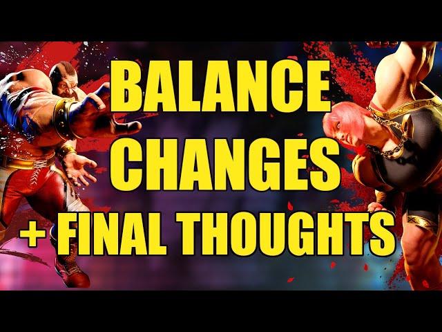 Jamie / Sim / Gief / Lily / Marisa /Blanka / Kimberly  SF6 season 2.5 Changes explained