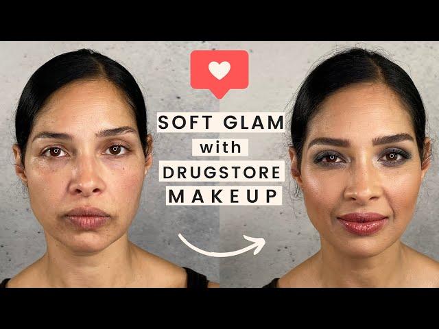 AFFORDABLE MAKEUP TUTORIAL | SOFT GLAM ON A BUDGET | CLARE WIESE-WENTZEL