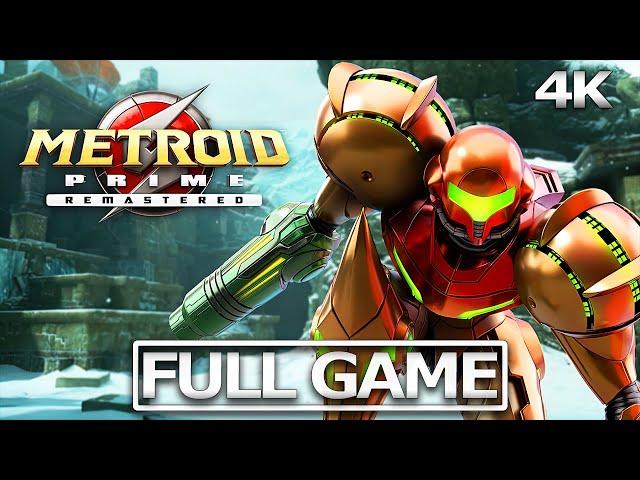 METROID PRIME REMASTERED Full Gameplay Walkthrough / No Commentary 【FULL GAME】4K Ultra HD