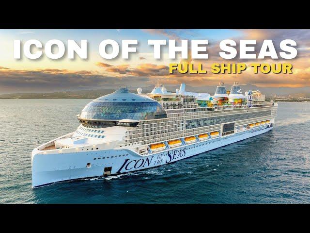 Icon of the Seas | Full Walkthrough Ship Tour & Review 4K | Royal Caribbean Cruise Line