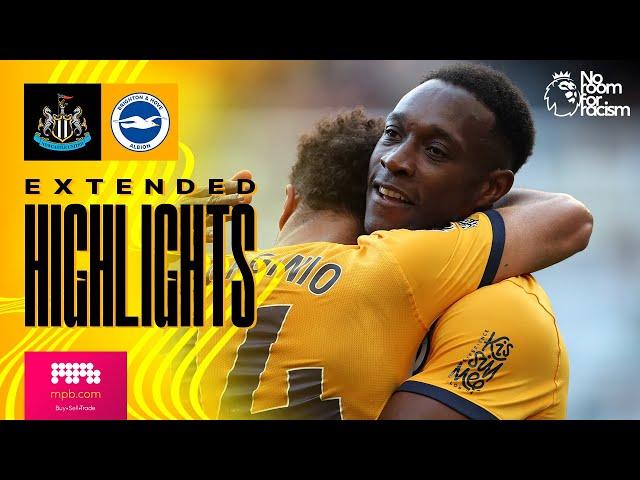 EXTENDED HIGHLIGHTS | Newcastle v Brighton | Premier League