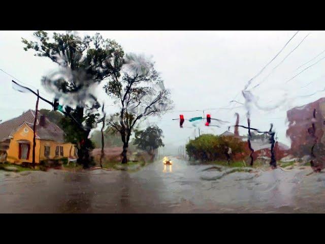 Watch as heavy rain from Hurricane Helene hits Columbus, GA