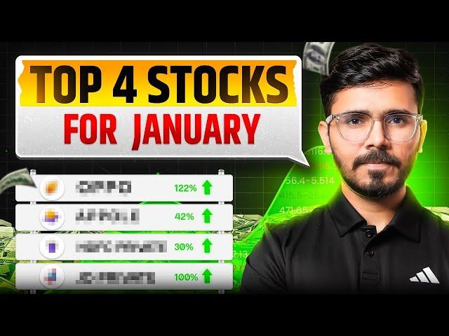 Top 4 Stocks For January | Swing Trading Breakout Stocks