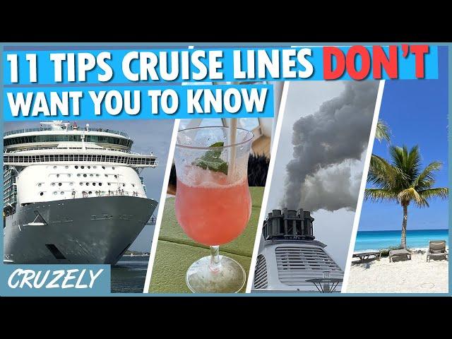 11 Tips Cruise Lines DON'T Want You to Know (But They Aren't Against the Rules)