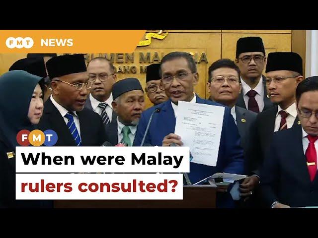 When were Malay rulers consulted, PAS leaders asks Anwar