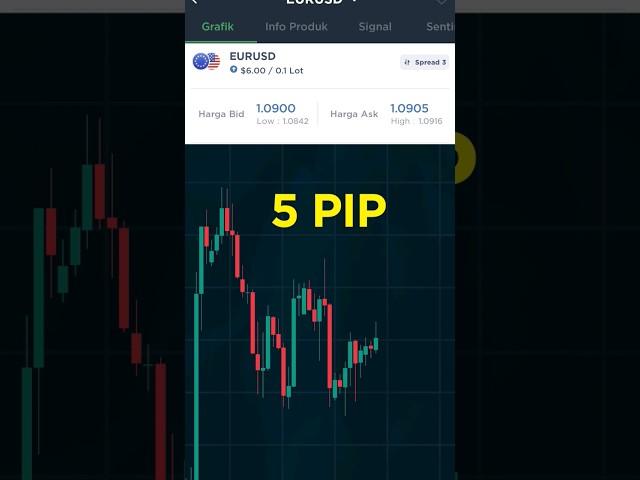 Penjelasan Spread dan PIP - Kamus Forex