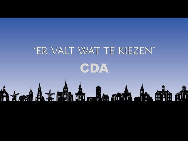 Er Valt Wat Te Kiezen - CDA