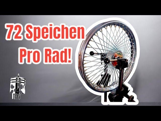 Mofarad mit 72 Speichen Alpa Chopper mit Puch Rädern