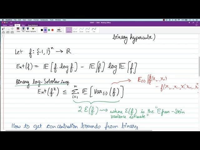 mod04lec11 Binary and Gaussian Log-Sobolev inequalities and concentration