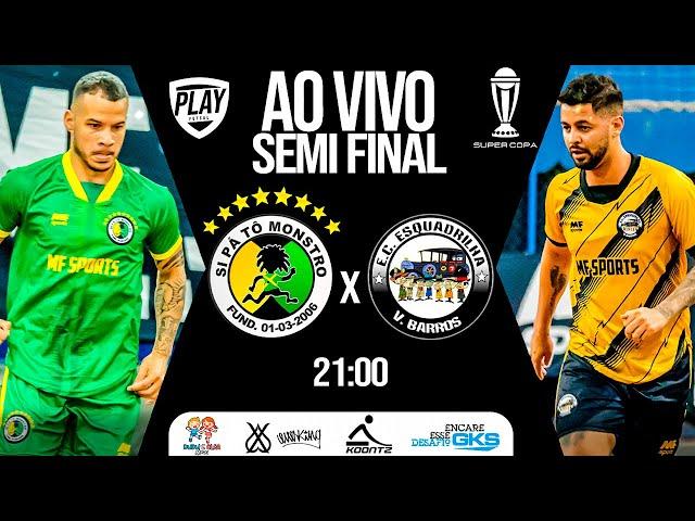 JOGO COMPLETO | SI PÁ TÔ MONSTRO X ESQUADRILHA | SEMI FINAL SUPERCOPA MF SPORTS 2024  (SÉRIE OURO)