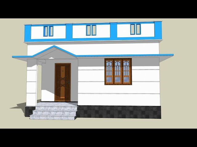 20x25 house plans under 4 lacks budget | small house plan indianstyle | home design for village