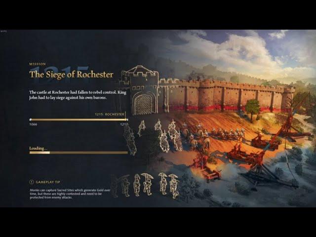 Age of Empires IV: Norman Campaign 9 - THE SEIGE OF ROCHESTER