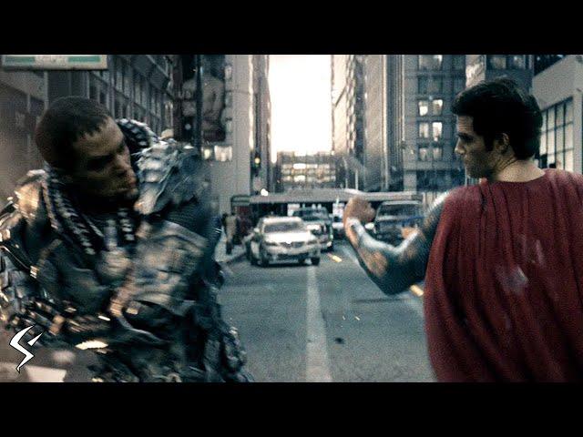 Man of Steel (4K) Superman VS Zod Part 1