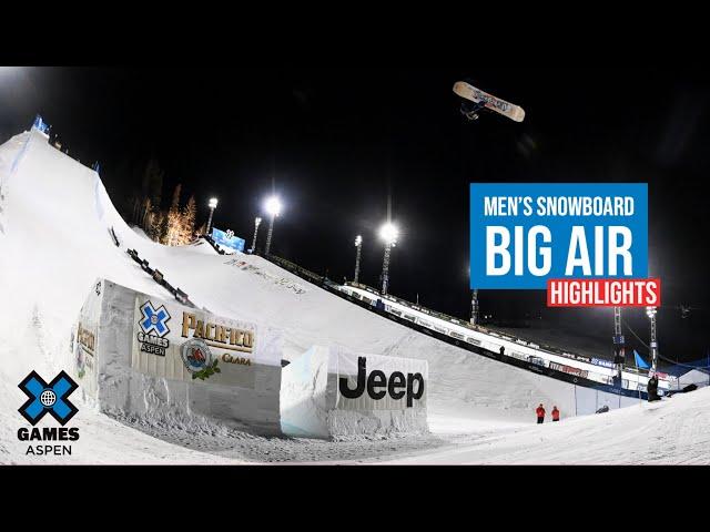 Men’s Snowboard Big Air: HIGHLIGHTS | X Games Aspen 2022