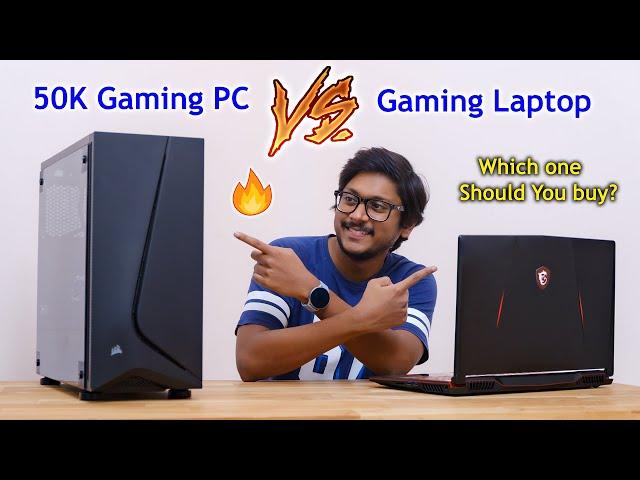 50K Gaming PC vs Gaming Laptop... Ultimate Showdown! 