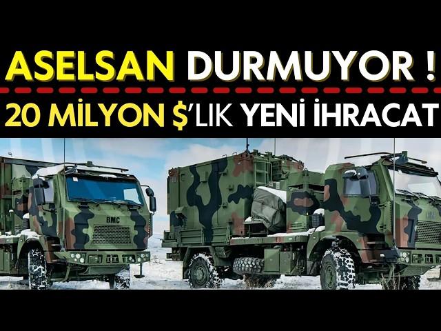 ASELSAN’dan 20 milyon dolarlık ihracat