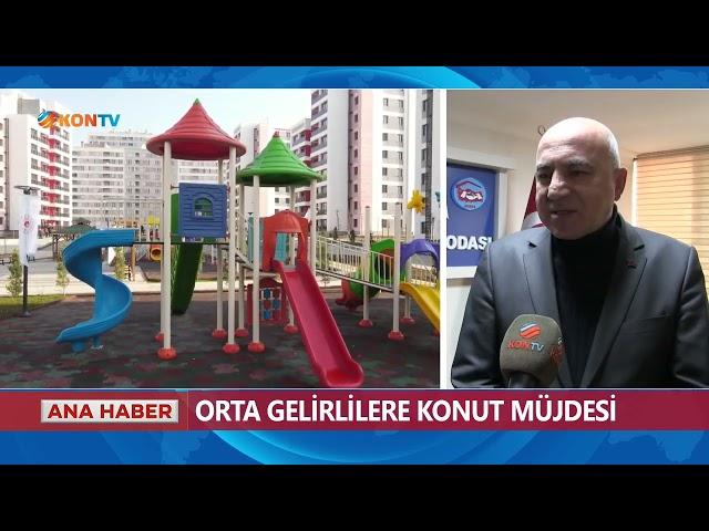 Orta gelirlilere konut müjdesi