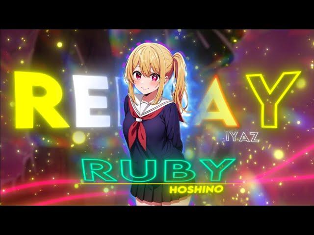 RUBY HOSHINO | REPLAY TYPOGRAPHY AMV