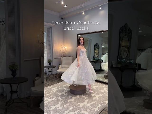 Reception + Courthouse Bridal Looks