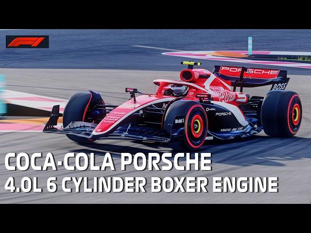 F1 Coca-Cola Porsche RSR 4.0L 6 Cylinder Boxer Engine Yas Marina Assetto Corsa