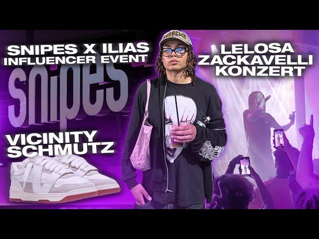 ZACKAVELLI, LELOSA UND YC LIVE | SNIPES INFLUENCER EVENT |  VICINITY MUSS WEG !!!!!!