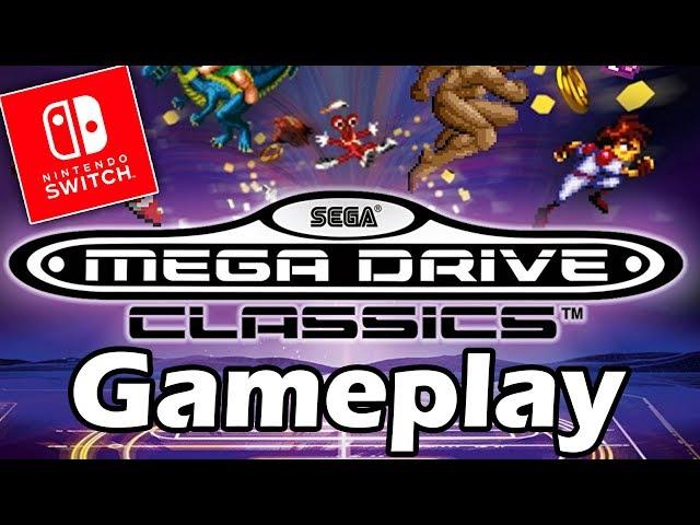 Nintendo Switch-Gameplay: SEGA Mega Drive Classics