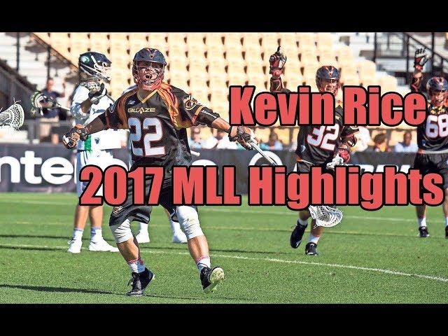 Kevin Rice 2017 MLL Highlights