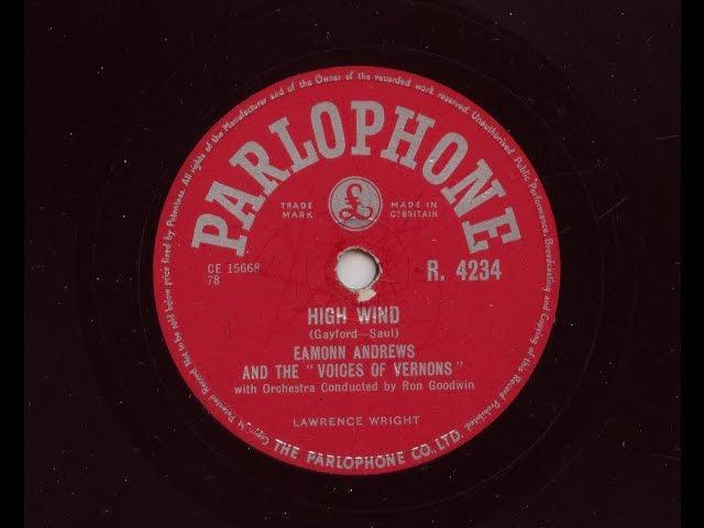 Eamonn Andrews 'High Wind' 1956 78 rpm