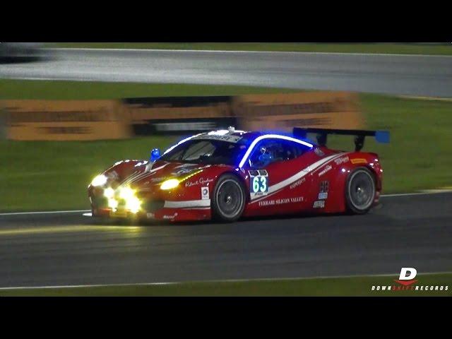 Ferrari 458 GTD and GTLM // On-Track at Daytona