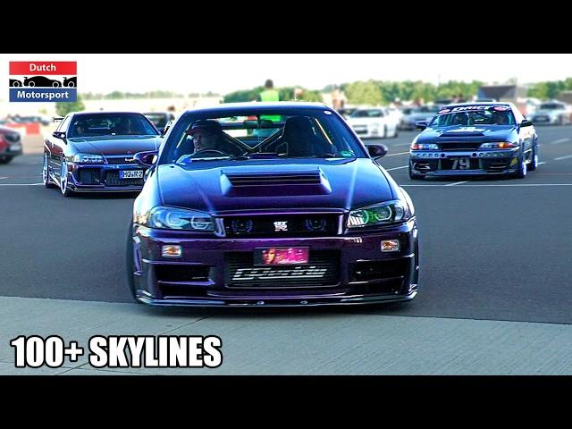 Europe's BIGGEST Nissan Skyline Meet !